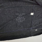 45R/45rpm 5057317 リネン天竺のビッグTシャツ（インディゴ）定価33000円 長袖Ｔシャツ カットソー ロンＴ ネイビー レディース フォーティーファイブアールピーエム【中古】5-0812M△