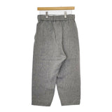 ARTS&SCIENCE 0221-L3013-2088 シルクリネン ヘリンボーン イージーパンツ パンツ 22SS グレー レディース アーツ&サイエンス【中古】5-0812M△