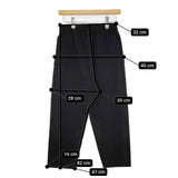 ARTS&SCIENCE ストレッチ 073-L313-022 コットン イージー パンツ ブラック レディース アーツ&サイエンス【中古】5-0922G∞