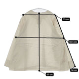 ARTS&SCIENCE バックボタン サイドタック 0221-L6169-0203 ブラウス シャツ 22SS ベージュ レディース アーツ&サイエンス【中古】5-0816M∞