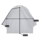 ARTS&SCIENCE New balloon blouse 0211-L6000-0143 コットン プルオーバー ブラウス シャツ ライトブルー レディース アーツ&サイエンス【中古】5-1201M∞