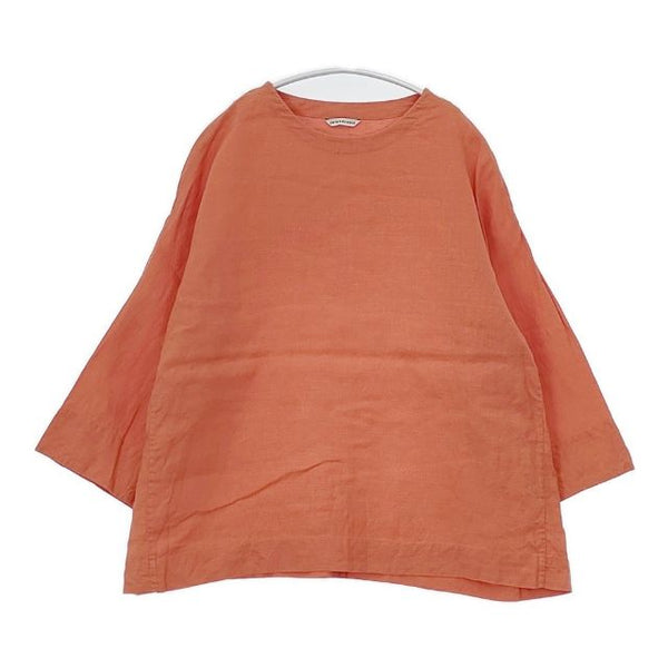 ARTS&SCIENCE ヘンプ 0211-L6000-1117 プルオーバー ブラウス シャツ オレンジ レディース アーツ&サイエンス【中古】5-0816M∞