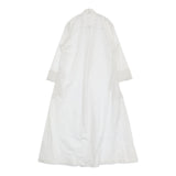 GABRIELA COLL GARMENTS NO.46 POPLIN Oversized Kurta クルタ THOMAS MASON ワンピース 25SS 白 ガブリエラコールガーメンツ【中古】5-0614M♪