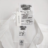 GABRIELA COLL GARMENTS NO.46 POPLIN Oversized Kurta クルタ THOMAS MASON ワンピース 25SS 白 ガブリエラコールガーメンツ【中古】5-0614M♪