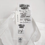 GABRIELA COLL GARMENTS NO.46 POPLIN Oversized Kurta クルタ THOMAS MASON ワンピース 25SS 白 ガブリエラコールガーメンツ【中古】5-0614M♪