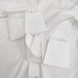 GABRIELA COLL GARMENTS NO.46 POPLIN Oversized Kurta クルタ THOMAS MASON ワンピース 25SS 白 ガブリエラコールガーメンツ【中古】5-0614M♪