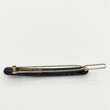 Alexandre De Paris ビジュー付き ヘアピン ヘアアクセサリー ブラック レディース アレクサンドルドゥパリ【中古】5-0813G∞