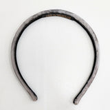 Alexandre De Paris ベルベット カチューシャ ヘアアクセサリー グレー レディース アレクサンドルドゥパリ【中古】5-1117T◎