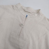 ARMY TWILL 新品 LaLa Begin別注 コットンリネンスモックワンピース 定価15400円 ワンピース ECRU ベージュ レディース アーミーツイル【中古】5-0922M∞