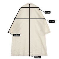 ARMY TWILL 新品 LaLa Begin別注 コットンリネンスモックワンピース 定価15400円 ワンピース ECRU ベージュ レディース アーミーツイル【中古】5-0922M∞