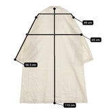 ARMY TWILL 新品 LaLa Begin別注 コットンリネンスモックワンピース 定価15400円 ワンピース ECRU ベージュ レディース アーミーツイル【中古】5-0922M∞