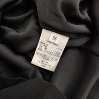 mina perhonen forest parade 定価115500円 ABS3972 ノースリーブ レース ワンピース 23SS ブラック レディース ミナペルホネン【中古】5-0628S♪