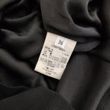 mina perhonen forest parade 定価115500円 ABS3972 ノースリーブ レース ワンピース 23SS ブラック レディース ミナペルホネン【中古】5-0628S♪