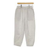 fog linen work リトアニア製 リネン イージー パンツ ライトベージュ レディース フォグリネンワーク【中古】5-0816M∞