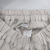fog linen work リトアニア製 リネン イージー パンツ ライトベージュ レディース フォグリネンワーク【中古】5-0816M∞
