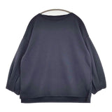 STAMP AND DIARY パフスリーブ 日本製 長袖Ｔシャツ カットソー ロンＴ ネイビー レディース スタンプ アンド ダイアリー【中古】5-0922M∞