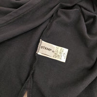 STAMP AND DIARY パフスリーブ 日本製 長袖Ｔシャツ カットソー ロンＴ ネイビー レディース スタンプ アンド ダイアリー【中古】5-0922M∞