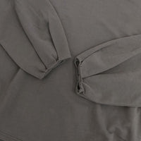 STAMP AND DIARY パフスリーブ 日本製 長袖Ｔシャツ カットソー ロンＴ ネイビー レディース スタンプ アンド ダイアリー【中古】5-0922M∞