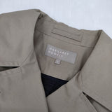 MARGARET HOWELL 578-9212002 ウールライナーベスト付き ベルト付き トレンチコート ベージュ レディース マーガレットハウエル【中古】5-1201T∞