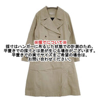 20aw マーガレットハウエル　ベルト付き トレンチコート MARGARET HOWELL 578-9212002 ウールライナーベスト付き ベルト付き