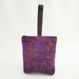 mina perhonen xa9766 kaleidoscope puisto bag プイストバッグ ワンハンドル トートバッグ パープル レディース ミナペルホネン【中古】5-1117T◎