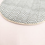 mina perhonen wave ウズラバッグ うずら トートバッグ ライトブルー カーキ レディース ミナペルホネン【中古】5-1112G∞