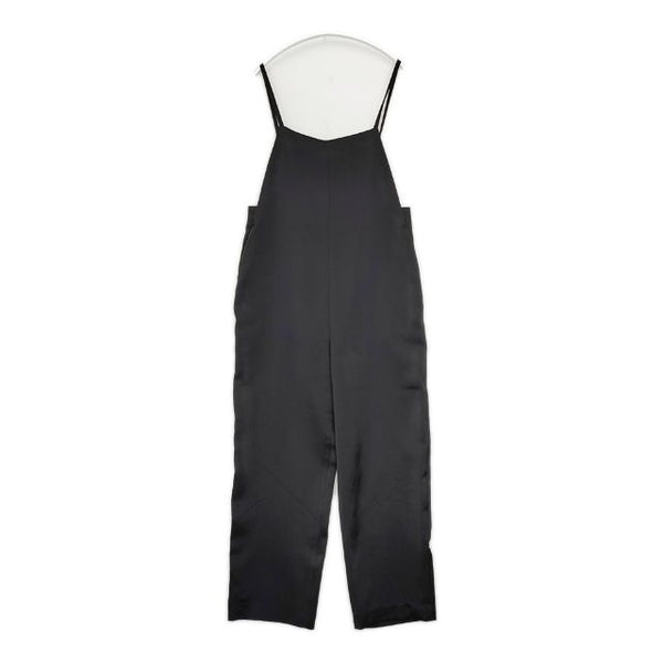 BEAUTY&YOUTH UNITED ARROWS サテンキャミソールサロペット 定価17600円 サロペット ブラック レディース ビューティアンドユース【中古】5-0816M∞