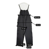 BEAUTY&YOUTH UNITED ARROWS サテンキャミソールサロペット 定価17600円 サロペット ブラック レディース ビューティアンドユース【中古】5-0816M∞