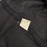 humoresque ギャザー コットン ロングスカート ネイビー レディース ユーモレスク【中古】5-0922M∞