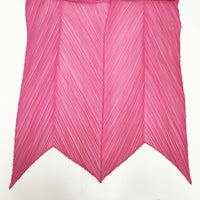 PLEATS PLEASE ISSEY MIYAKE イッセイミヤケ PP04-AD201 ストール ピンク レディース プリーツプリーズ【中古】5-0809G◎