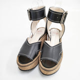 Vivienne Westwood ロッキンホース スレイブ コルク サイズ36 サンダル ブラック レディース ヴィヴィアンウエストウッド【中古】5-0809S◎