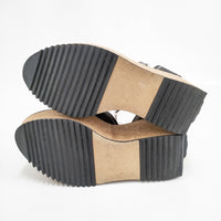 Vivienne Westwood ロッキンホース スレイブ コルク サイズ36 サンダル ブラック レディース ヴィヴィアンウエストウッド【中古】5-0809S◎