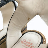 Vivienne Westwood ロッキンホース スレイブ コルク サイズ36 サンダル ブラック レディース ヴィヴィアンウエストウッド【中古】5-0809S◎