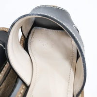 Vivienne Westwood ロッキンホース スレイブ コルク サイズ36 サンダル ブラック レディース ヴィヴィアンウエストウッド【中古】5-0809S◎