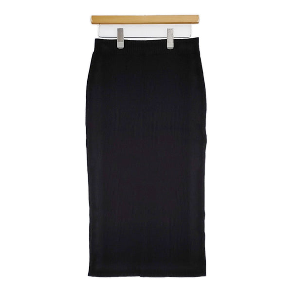 EVERYDAY I LIKE/Deuxieme Classe 新品 Sophieタイトスカート 定価29700円 リブニット ブラック レディース エヴリディアイライク【中古】5-0614M♪