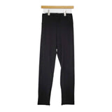 EVERYDAY I LIKE/Deuxieme Classe Warm Zip レギンスパンツ 定価16500円 サイズ38 ブラック レディース エヴリディアイライク【中古】5-0614M♪