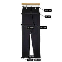 EVERYDAY I LIKE/Deuxieme Classe Warm Zip レギンスパンツ 定価16500円 サイズ38 ブラック レディース エヴリディアイライク【中古】5-0614M♪