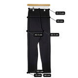 EVERYDAY I LIKE/Deuxieme Classe Warm Zip レギンスパンツ 定価16500円 サイズ38 ブラック レディース エヴリディアイライク【中古】5-0614M♪
