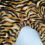 ACNE STUDIOS タイガー トラ柄 アニマル柄 センタープレスフレア パンツ ブラウン ベージュ レディース アクネストゥディオズ【中古】5-1023T∞