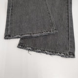 L'Appartement/Deuxieme Classe KURO別注 70s Flare Denim ダメージ加工 フレア デニムパンツ ブラック レディース アパルトモン【中古】5-0614G♪