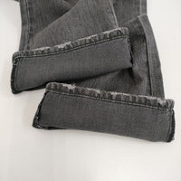 L'Appartement/Deuxieme Classe KURO別注 70s Flare Denim ダメージ加工 フレア デニムパンツ ブラック レディース アパルトモン【中古】5-0614G♪