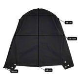 Lee/CITYSHOP 別注 ノーカラー カバーオール XS デニム ジャケット ブラック レディース リー/シティショップ【中古】5-1022M∞