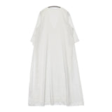 CITYSHOP SATIN KAFTAN DRESS 定価20900円 サイズ38 サテン Vネック ワンピース 24SS ホワイト レディース シティショップ【中古】5-0628M♪