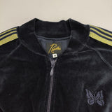 Needles/CITYSHOP 別注 ジャンプスーツ 定価49500円 ベロア オールインワン ツナギ 23SS ネイビー レディース ニードルス/シティショップ【中古】5-1113T∞