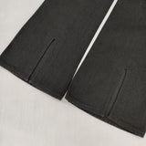 HOLIDAY HIGH WAIST SKINNY FLARE DENIM PANTS 定価24200円 デニムパンツ ブラック レディース ホリデイ【中古】5-1022G∞