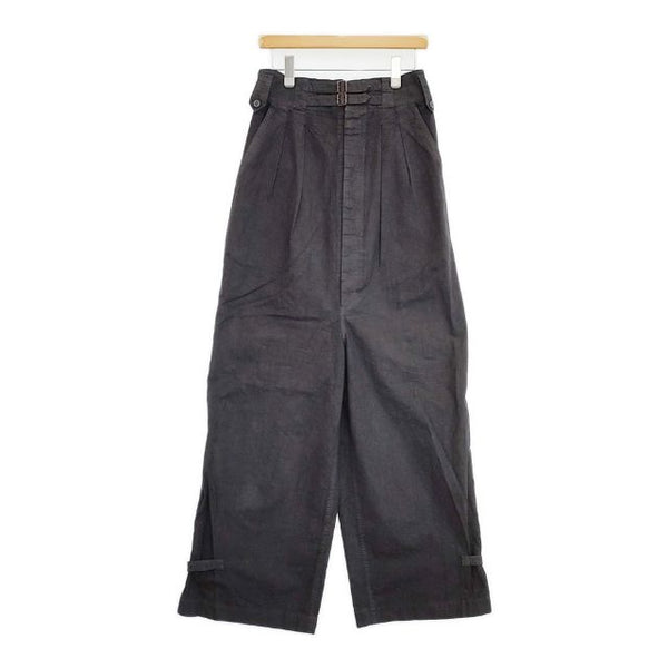 K3 & co MILITARY BARE ALL IN ONE ベアトップ仕様 製品染め加工 定価59400円 オールインワン ツナギ 23SS チャコールグレー レディース ケイスリーアンドコー【中古】5-1022M∞