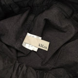 K3 & co MILITARY BARE ALL IN ONE ベアトップ仕様 製品染め加工 定価59400円 オールインワン ツナギ 23SS チャコールグレー レディース ケイスリーアンドコー【中古】5-1022M∞