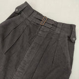K3 & co MILITARY BARE ALL IN ONE ベアトップ仕様 製品染め加工 定価59400円 オールインワン ツナギ 23SS チャコールグレー レディース ケイスリーアンドコー【中古】5-1022M∞