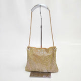 keystone キーストーン チェーンハンドル ポーチ ショルダーバッグ イエロー レディース【中古】5-1112G∞