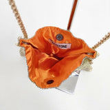 keystone キーストーン チェーンハンドル ポーチ ショルダーバッグ イエロー レディース【中古】5-1112G∞